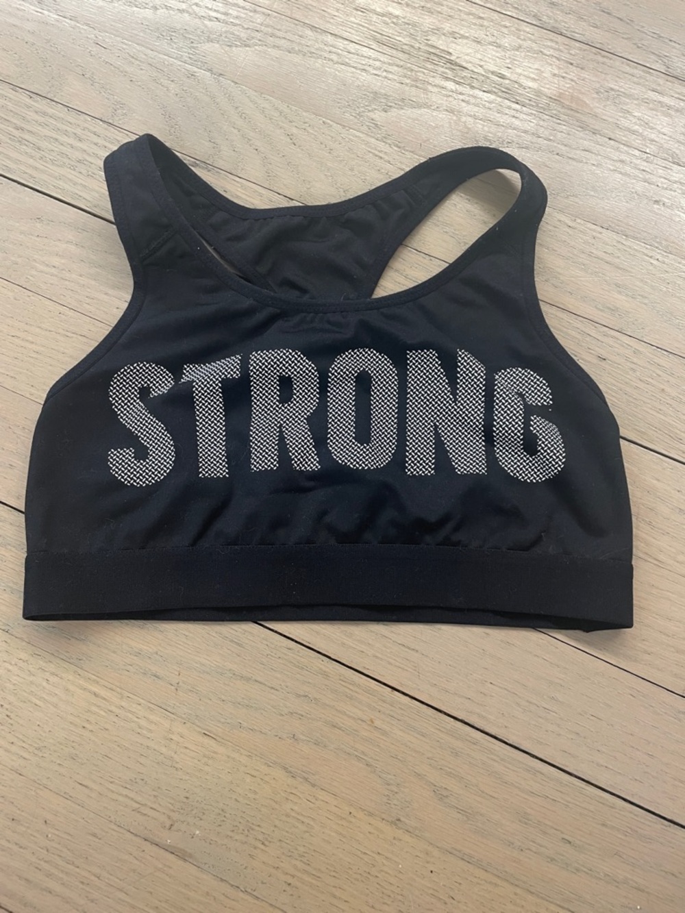 Old Navy Black Active Sports Bra - Medium Support